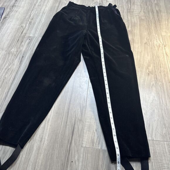 Vintage Brooks Brothers Velvet Equestrian Pants With Stirrups Size 4 - Picture 7 of 10